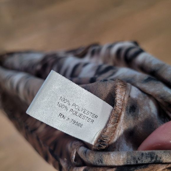 Rachel Zoe Leopard Print Long Sleeve Top Size M - Picture 5 of 5